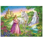 200 pc Ravensburger Puzzle - Princess with Horse XXL Pieces